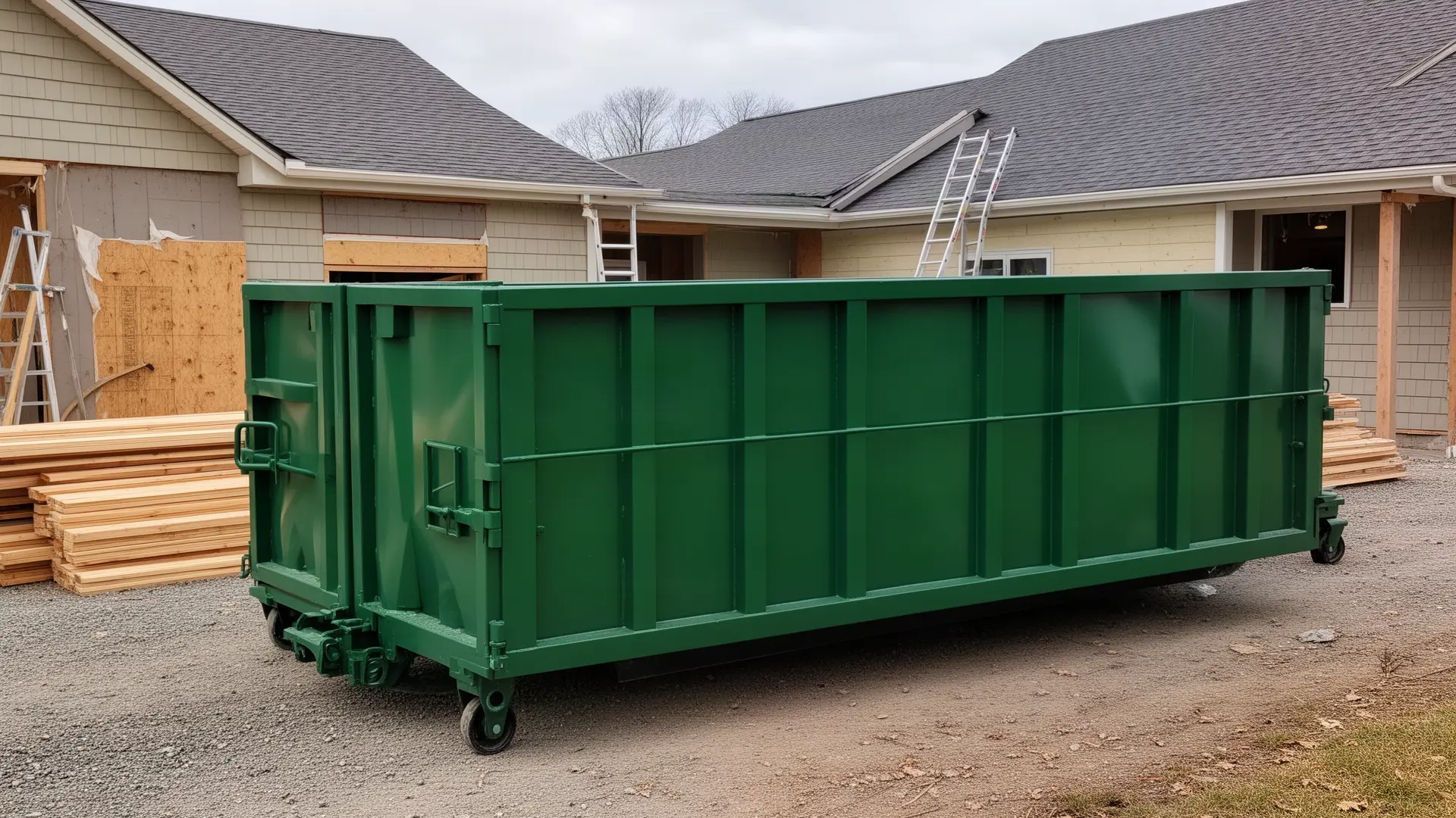 Roll-off dumpster from Ashenridge Dumpster Services in Fresno, CA